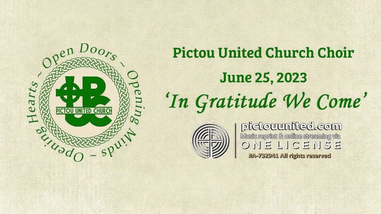 'In Gratitude We Come'
