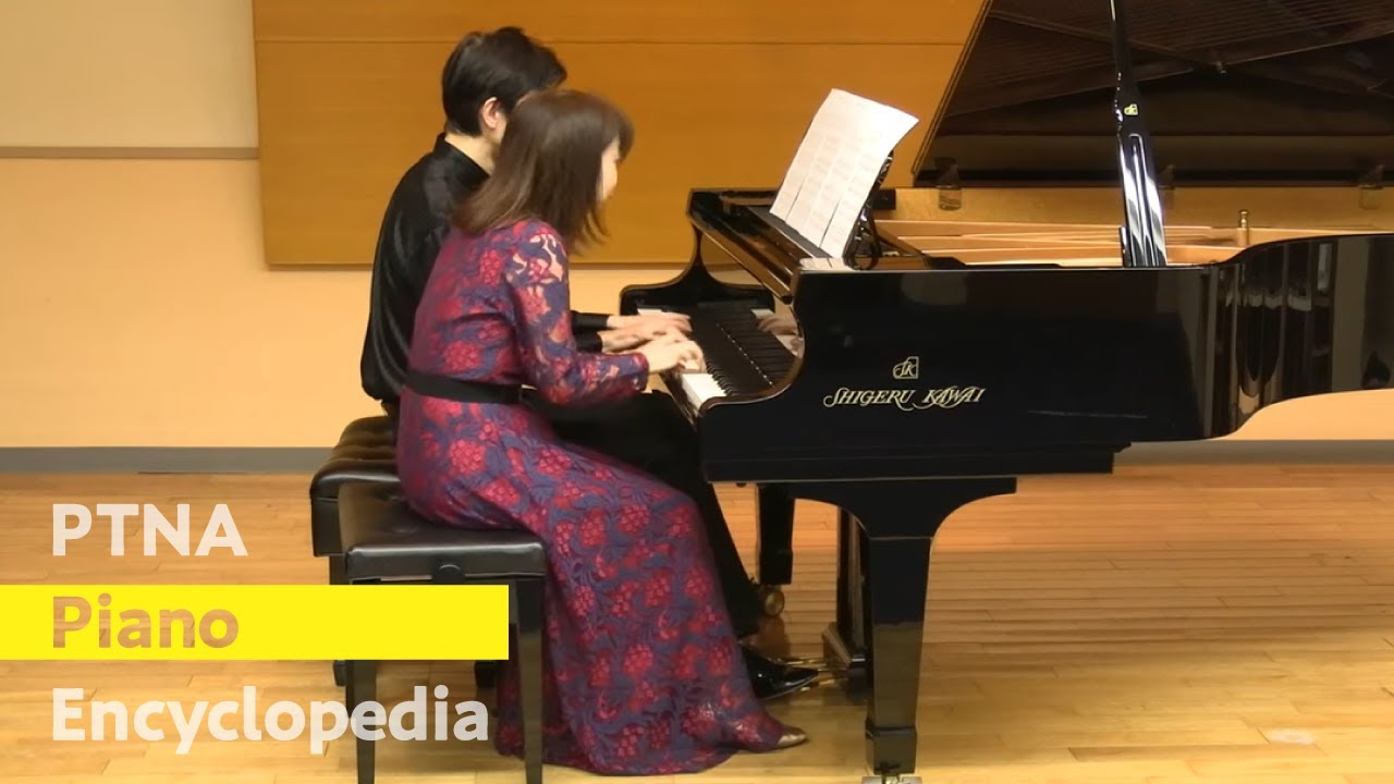 【連弾初級C 予選】芥川也寸志（中田喜直編曲）：きゅっきゅっきゅう(2024ピティナコンペ課題曲) pf.伊賀あゆみ／山口雅敏（デュオ）