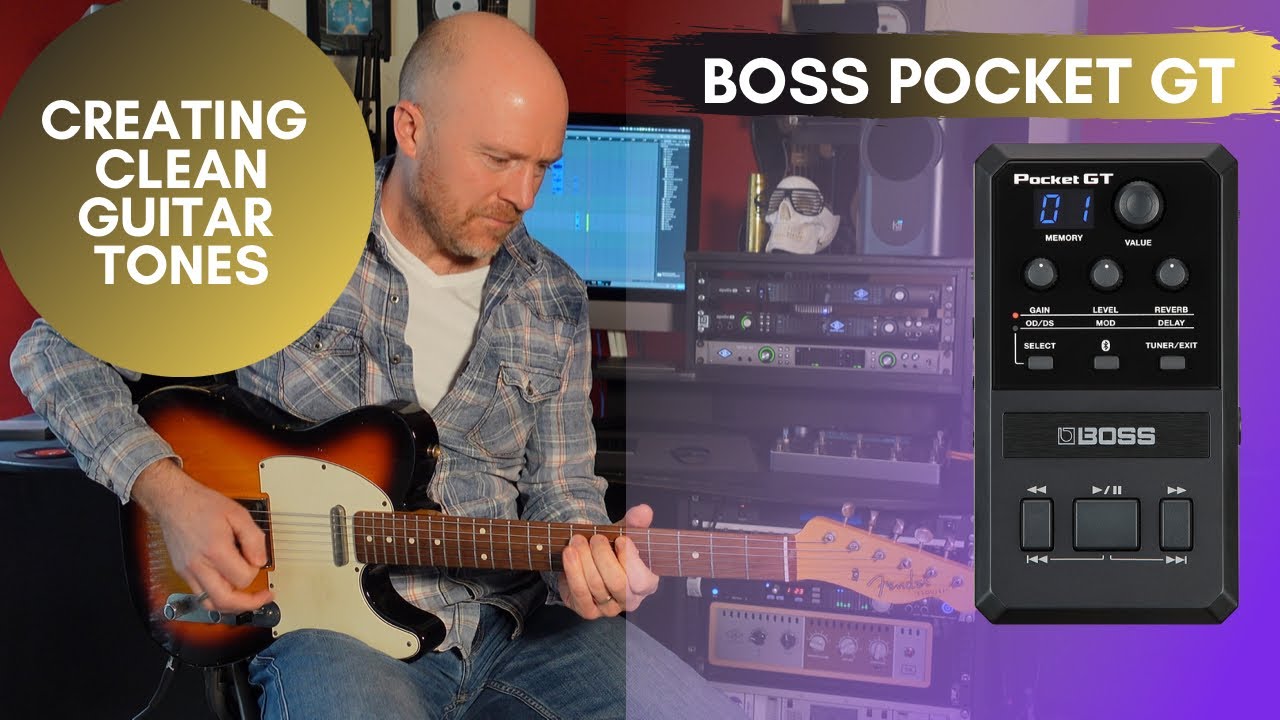 Boss Pocket GT - Awesome Cleans Guitar Tones!