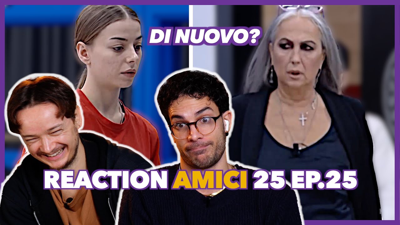 Scaricabarile totale 😬 Giorgia vs Celentano | Reaction Amici 25 ep 25