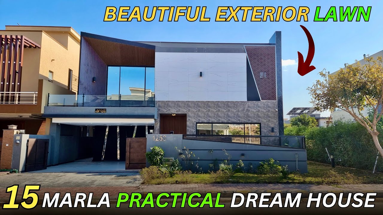 15 Marla OWNER'S-BUILT Exceptional Practical House For Sale Bahria Town Islamabad