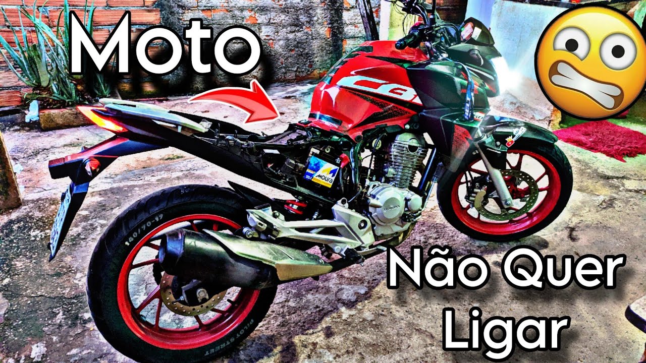 Cb Twister 2020 Não Quer Ligar - Veja O que Aconteceu / Roberto Moto Filmador