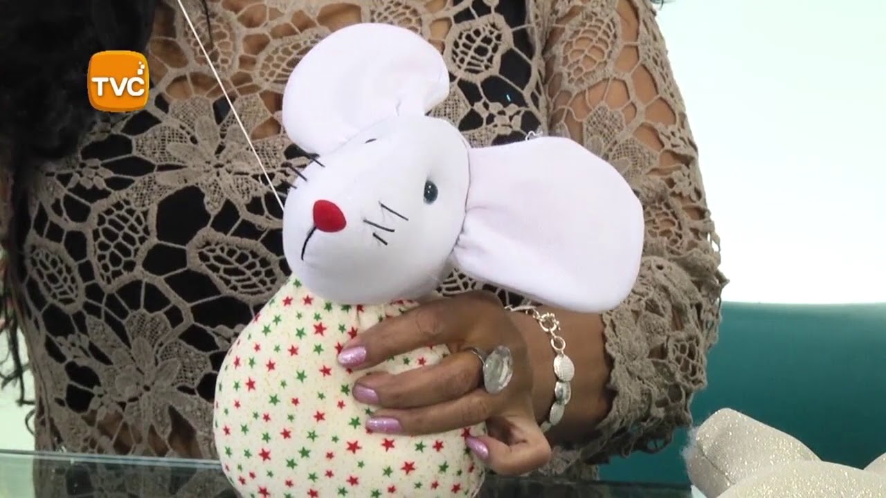 Ratoncita vinero Navidad Anabel country