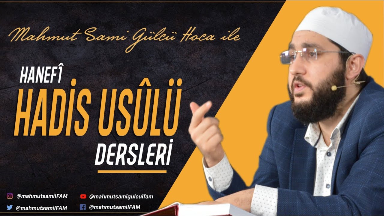 61.Ders-Tahammül-Eda Arasında Rivayetin Muhafazası