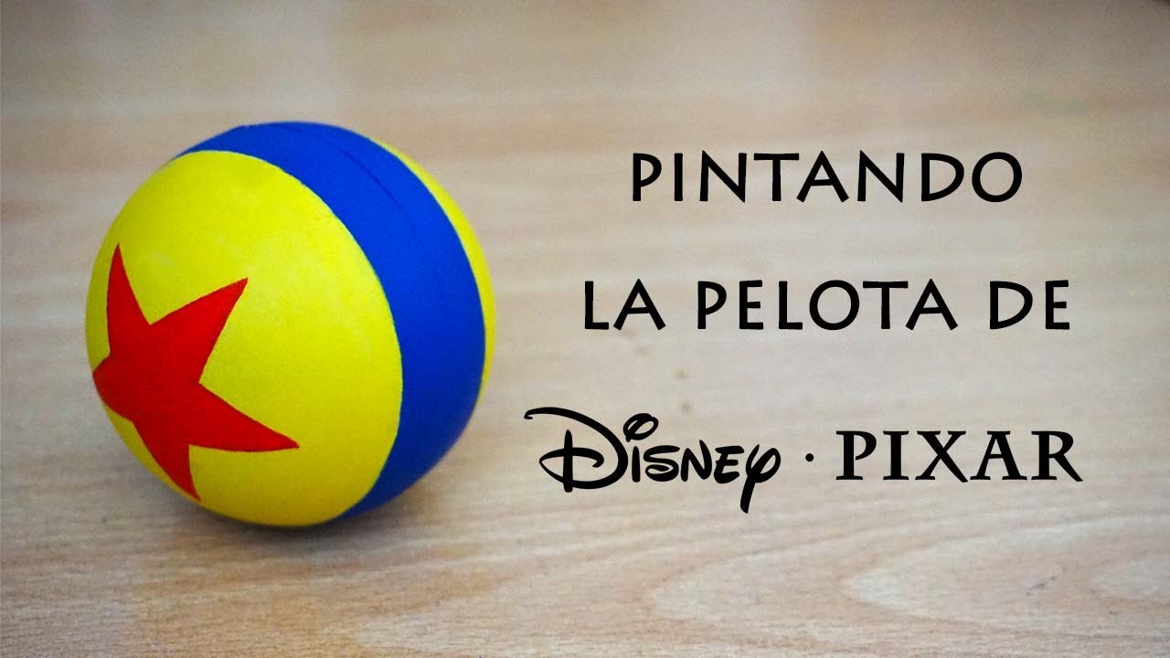 PINTA UNA PELOTA AL ESTILO DISNEY PIXAR | LUANAT