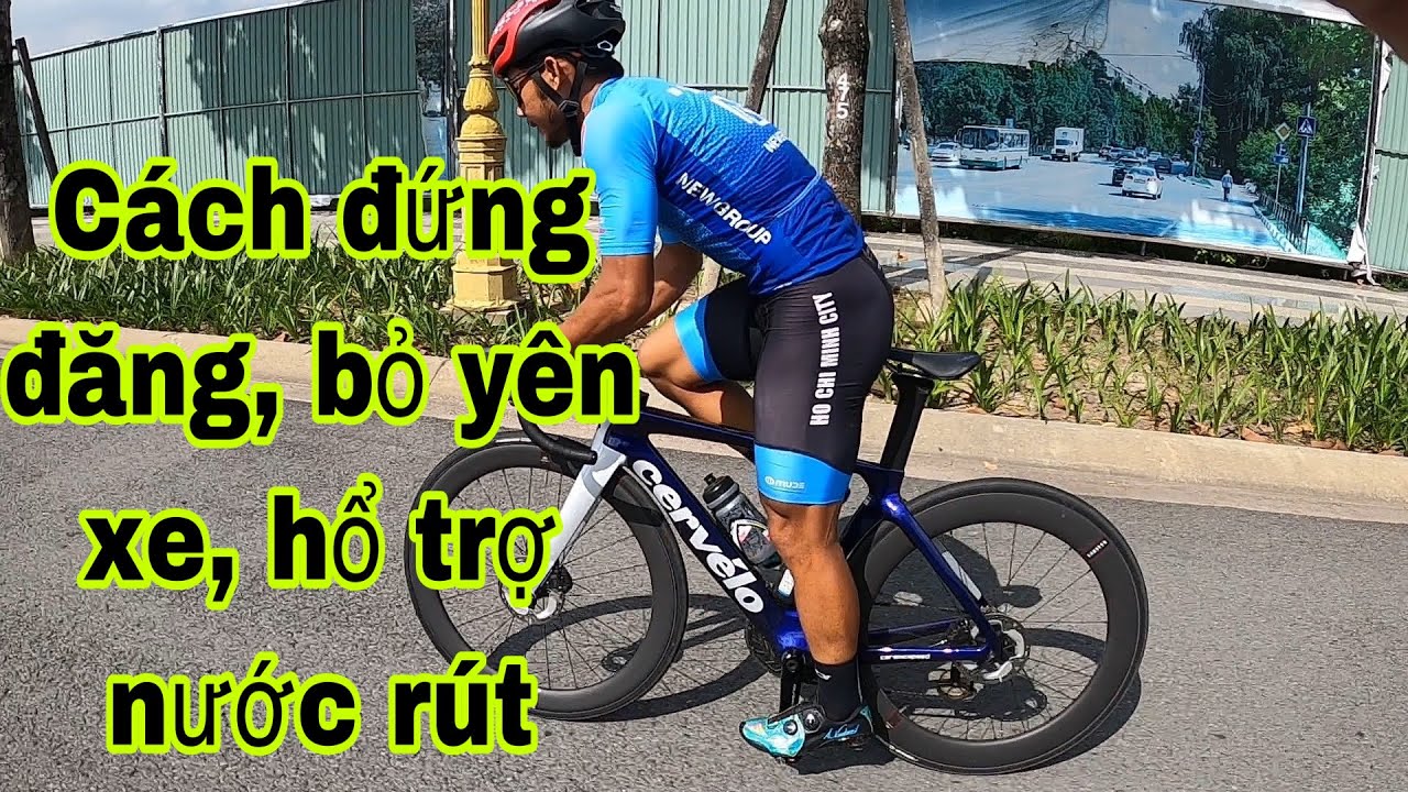 Cách tập đứng đăng, bỏ yên xe hổ trợ cho nước rút
