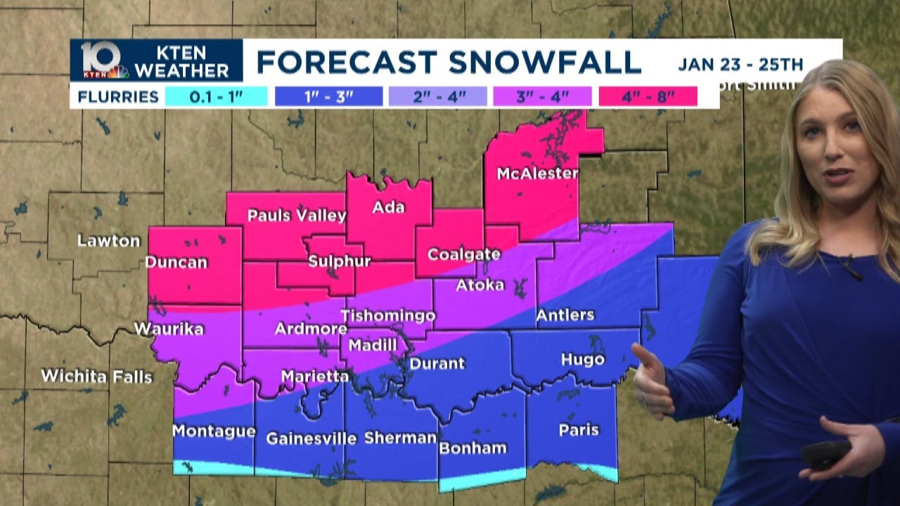 Winter storm update: 6 p.m. Friday