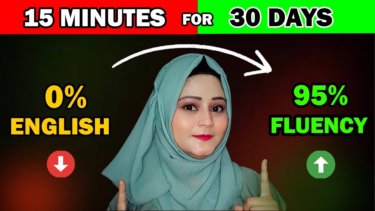 Learn English Fast in 30 Days Just 15 Minutes Everyday! Start Speaking English with These 3 Habits