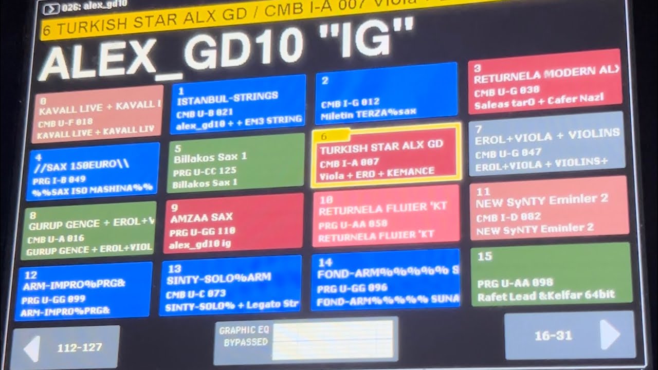 Set Korg Kronos 2024 NEW BIG UPDATE