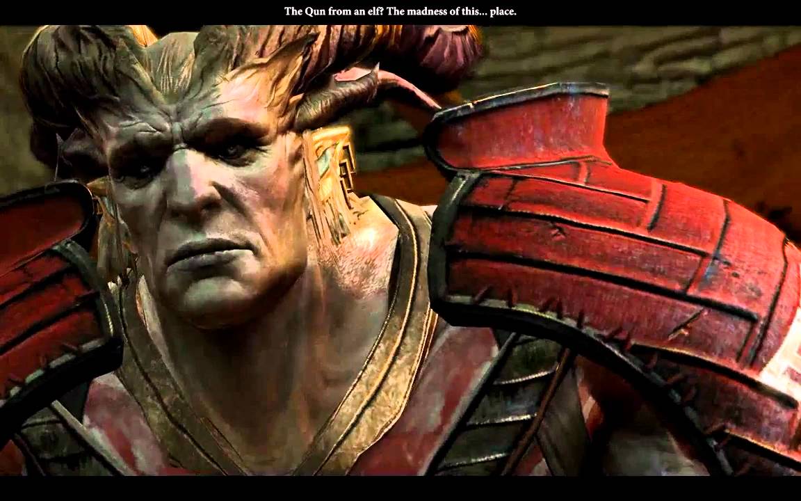 DA2: Fenris speaks Qun!