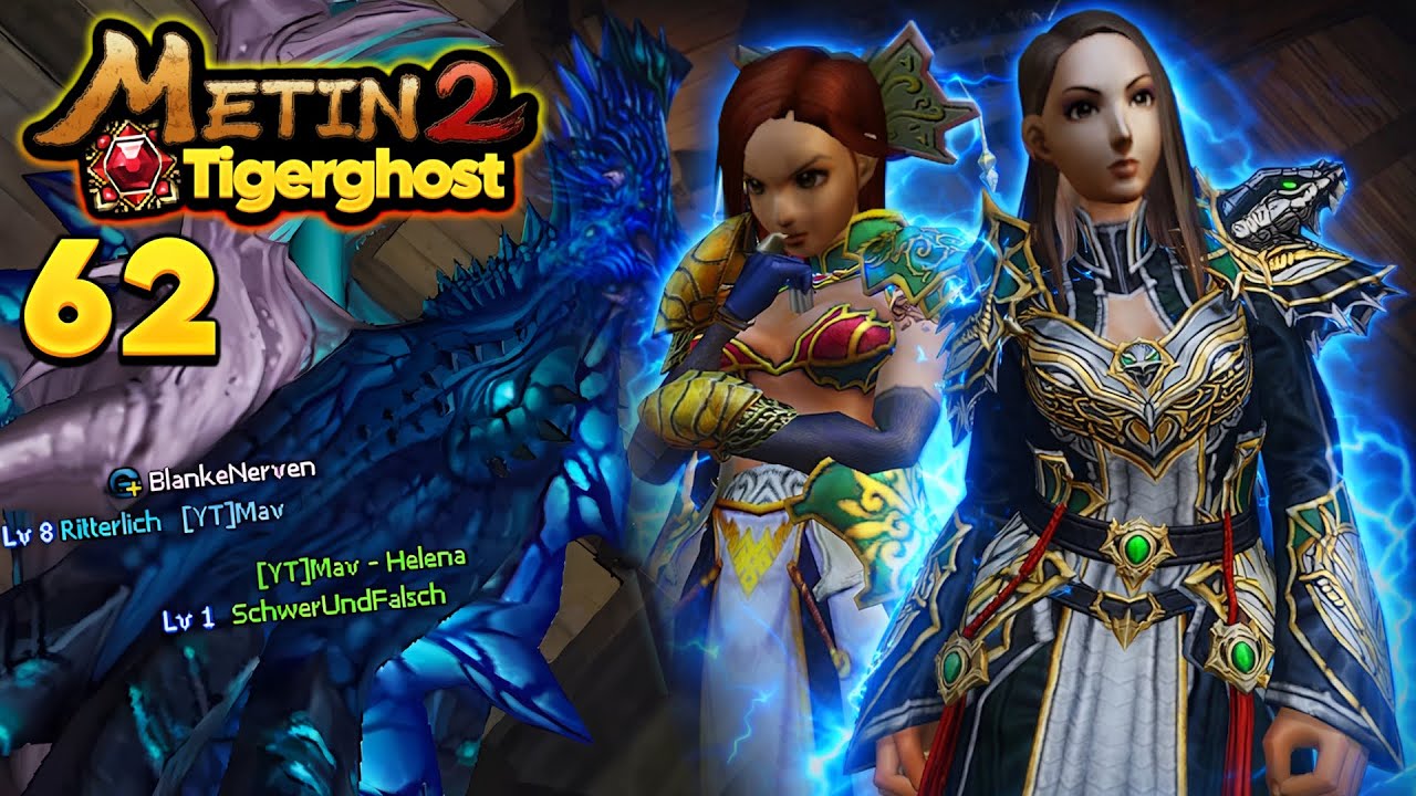 Metin2 Tigerghost [62] - Hydra Set-Up & Fächer segnen & Ninja-EQ kaufen!