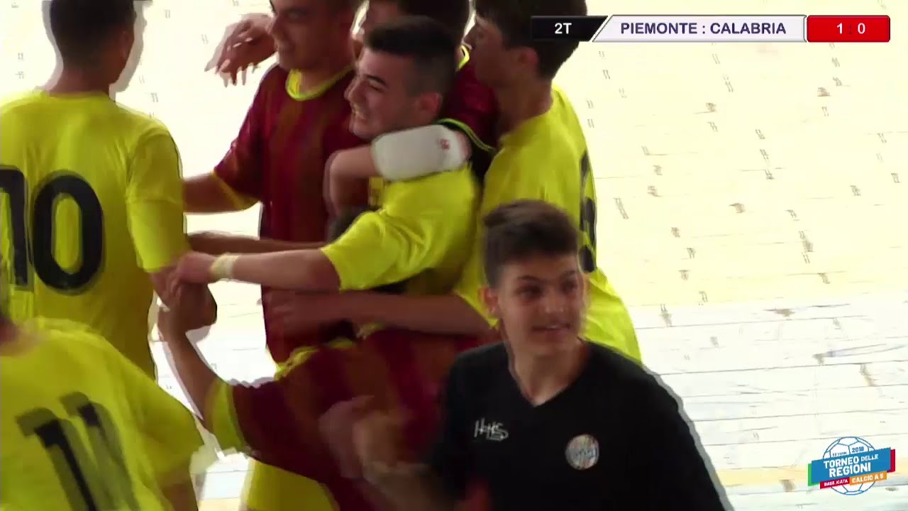 TDR 2019 Calcio a Cinque: Piemonte VdA-Calabria Allievi 4-4 (HL)