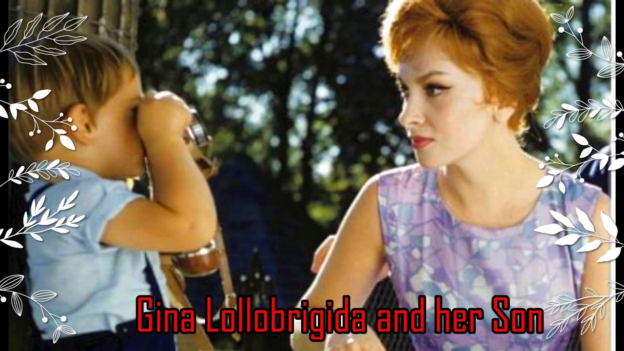 Gina Lollabrigida Her first and only Child  Andrea Milko Born in 1957