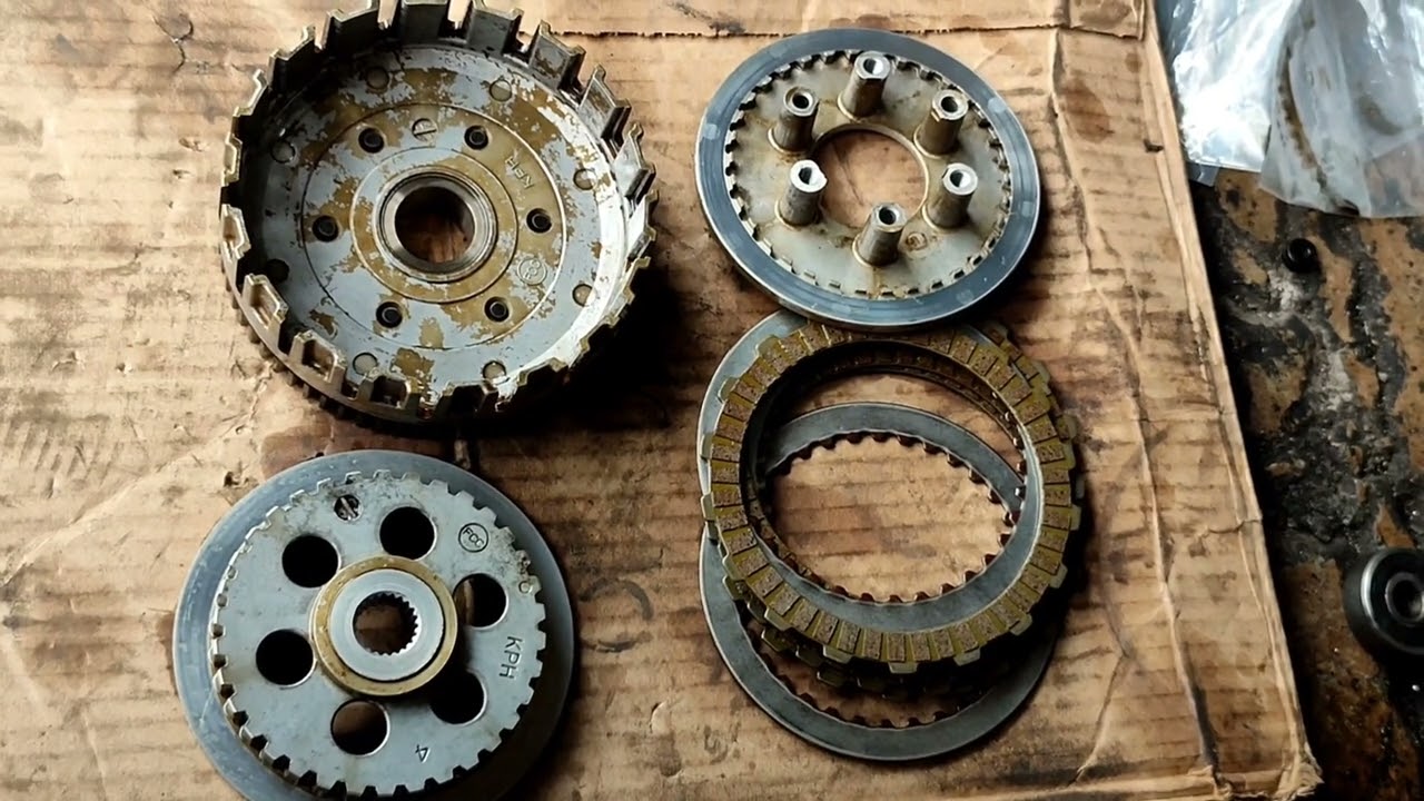 Honda wave s 125 restoration Brand-new Primary clutch, clutch gear and clutch lining