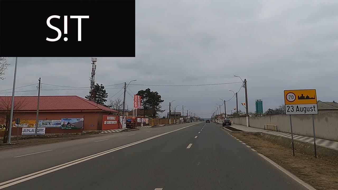 23 August DN39 In Trafic Judetul Constanta