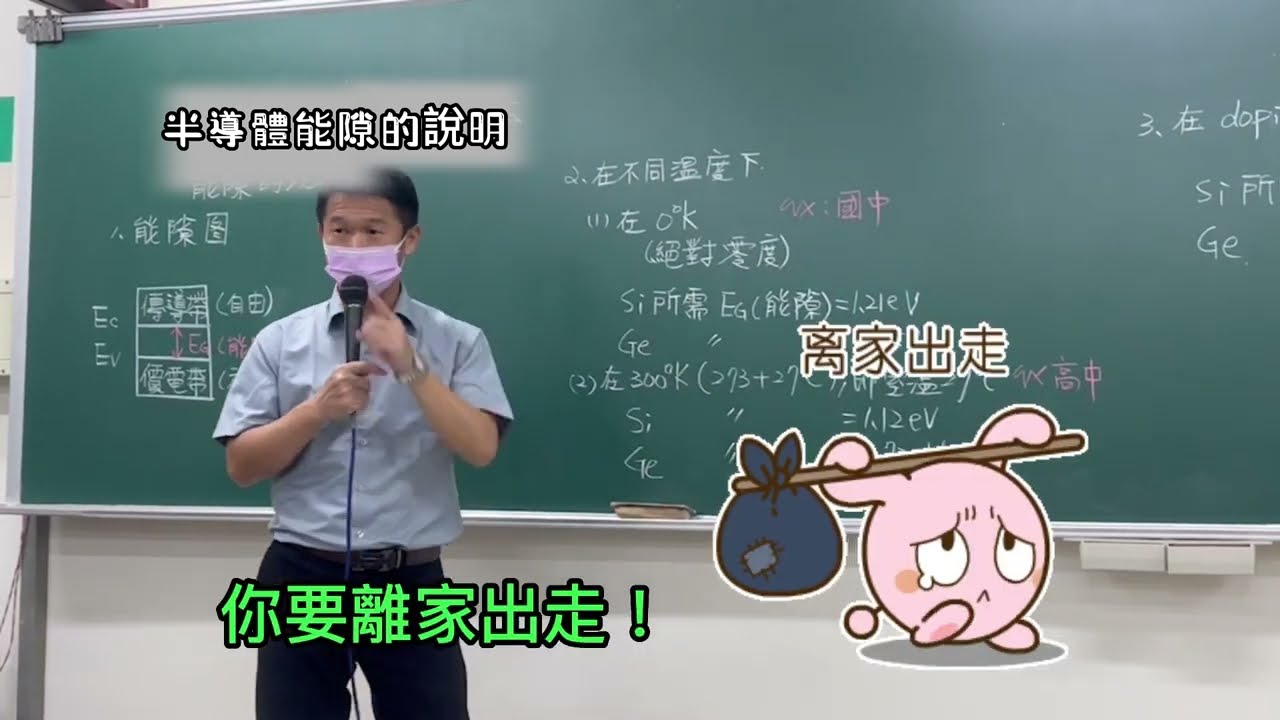 【趙亮電子學4 0版】半導體能隙的說明