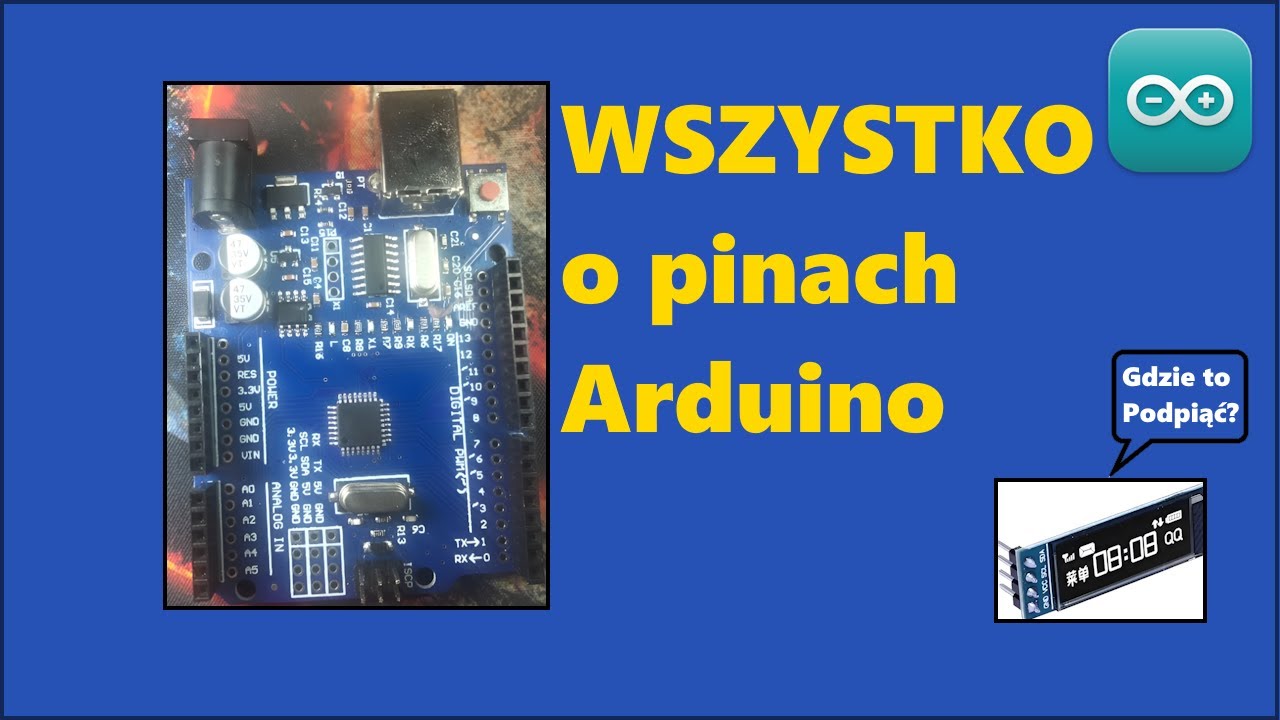 Do czego służą te wszystkie piny w Arduino UNO?