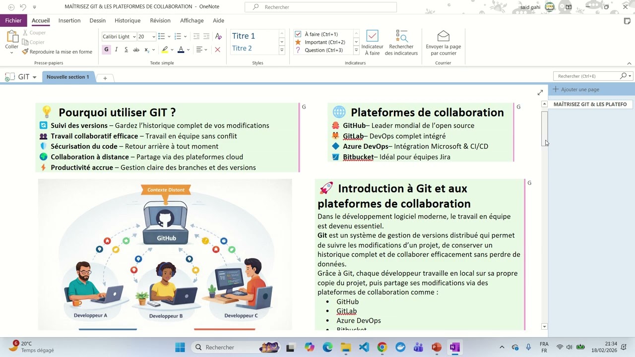 🚀 MAÎTRISEZ GIT & LES PLATEFORMES DE COLLABORATION