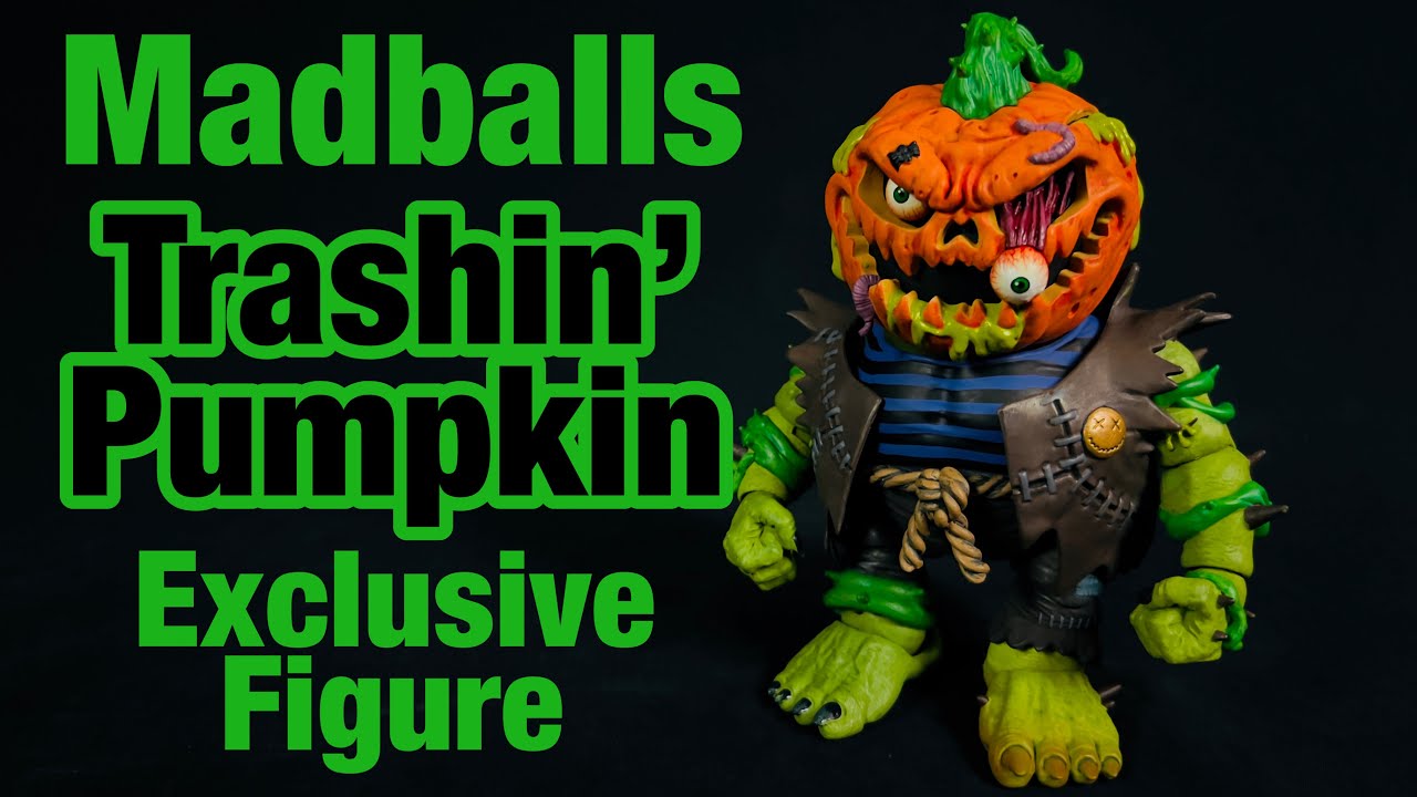 Premium DNA: Madballs No Limits Trashin' Pumpkin Exclusive Helloween Action Figure Review