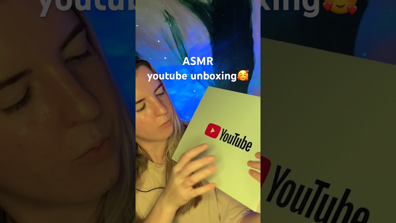 моя первая партнерская привилегия!!😝😝😝 #youtubepartnerperks #asmr #распаковка