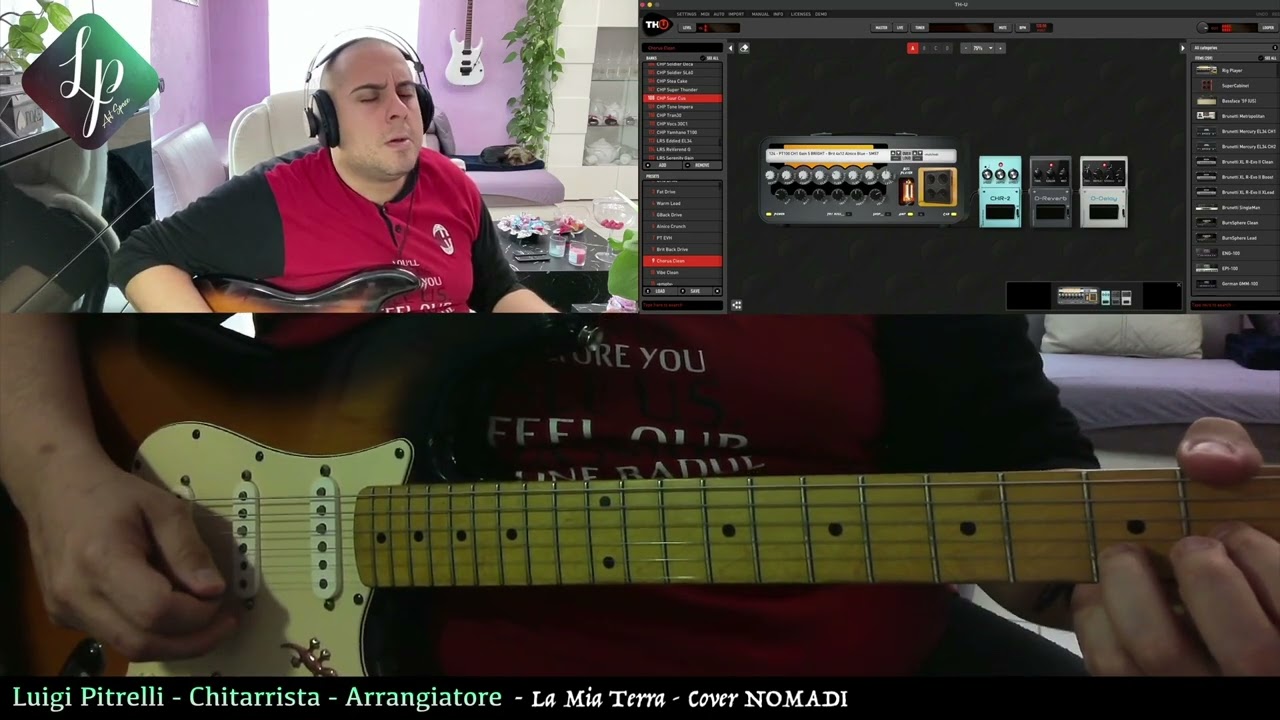 Luigi Pitrelli - La Mia Terra - Cover Guitar