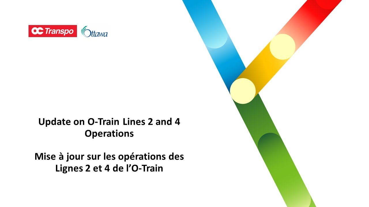 Update on O-Train Lines 2 and 4 Operations – January 6, 2025