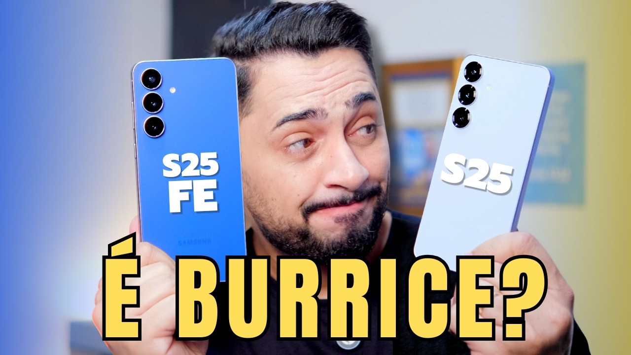 S25 FE vs S25 ✨ Bateria, Câmeras, Desempenho! É BURRICE pagar mais caro?