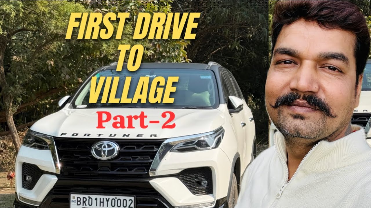 Village trip with Fortuner #india #viral #youtube #love #trending #automobile #song #music #vlog 