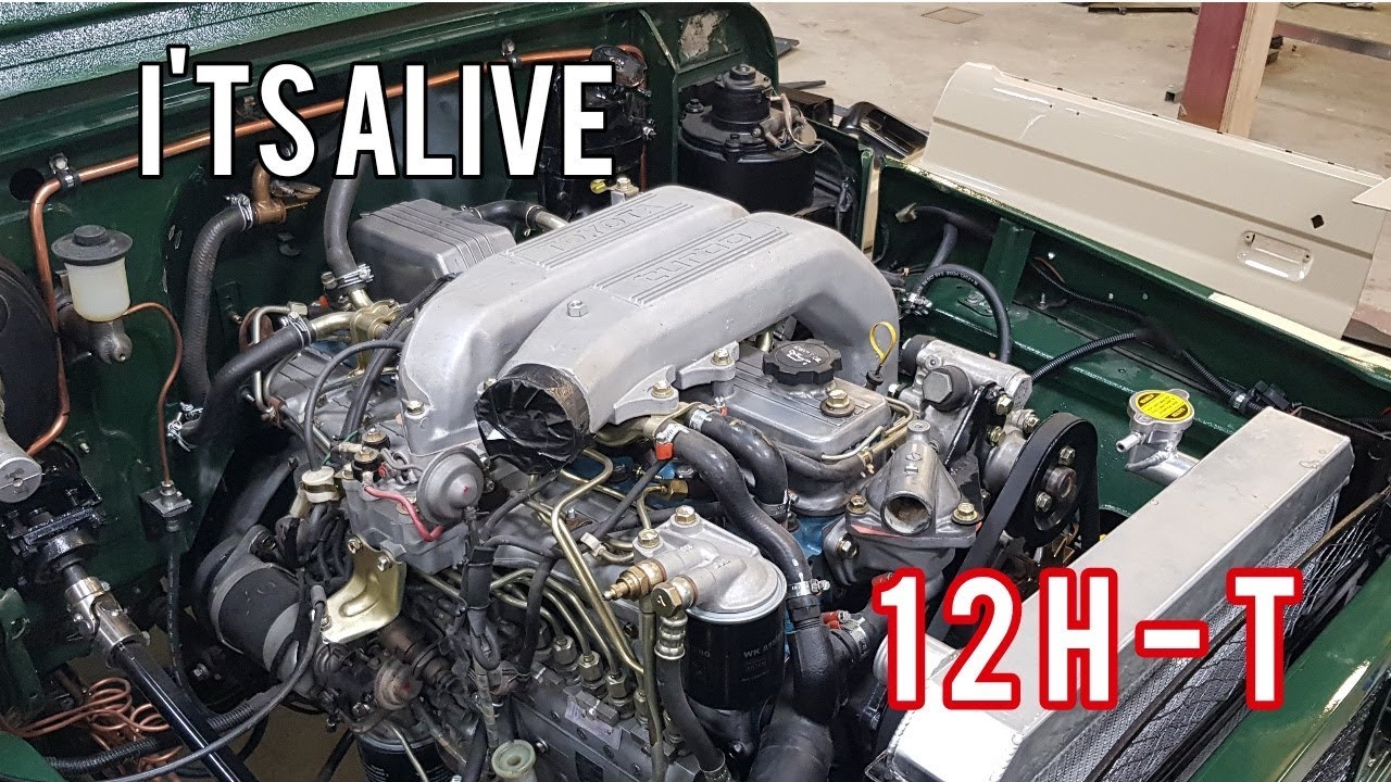 IT's ALIVE, first start-up 12H-T after rebuild.