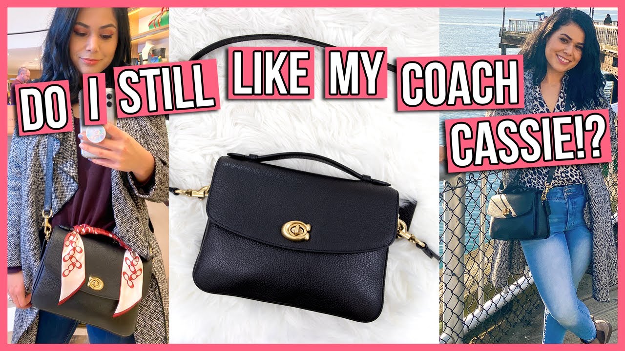 Coach Cassie Crossbody What's In My Bag & 1 Month Review