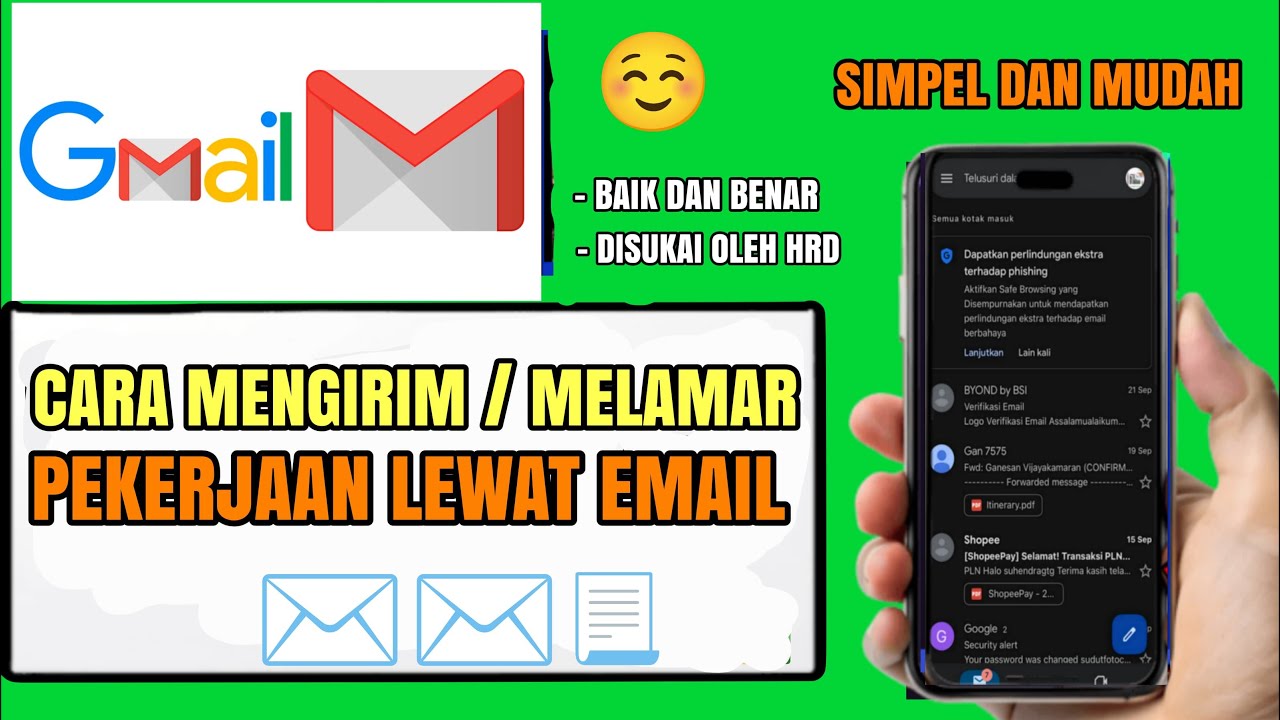 Cara Melamar kerja lewat Email | Cara Mengirim Lamaran Kerja lewat Email Terbaru 2025