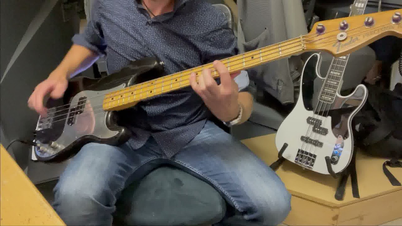 Iron Maiden Stratego bass cover