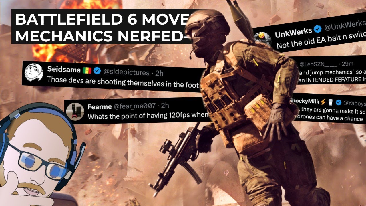 COD Fanboys are Mad Battlefield 6 Isn’t EXACTLY Like Call of Duty - the Movement Nerf Has Them Mad…
