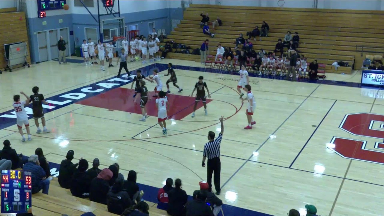 St. Ignatius Prep vs Saint Francis High School Boys' Freshman Basketball Red