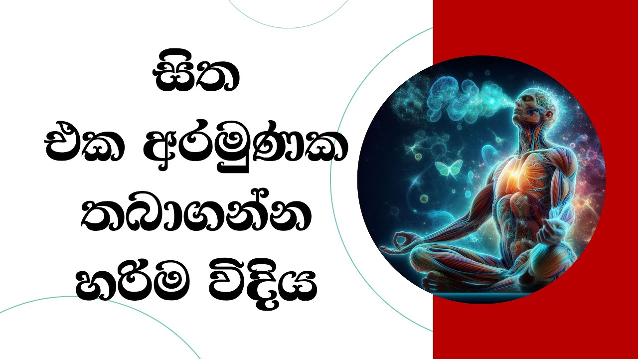 සිත එක අරමුණක තබාගන්න හරිම විදිය...Most Ven. Mankadawala Sudassana Thero