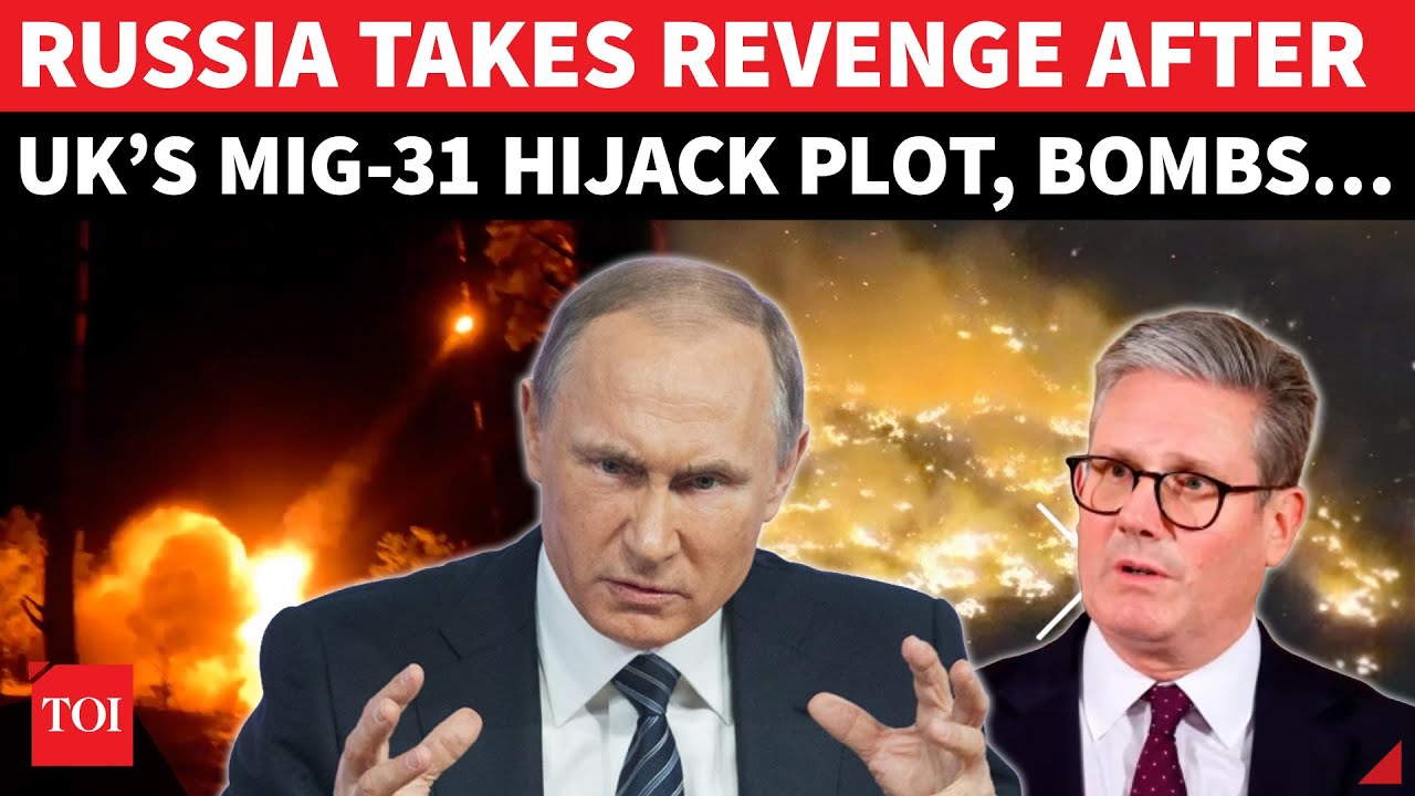 Russia BOMBS Giant Airbase, Home To F-16s; Revenge Attack After UK-Ukraine&rsquo;s MiG-31 Hijack Bid