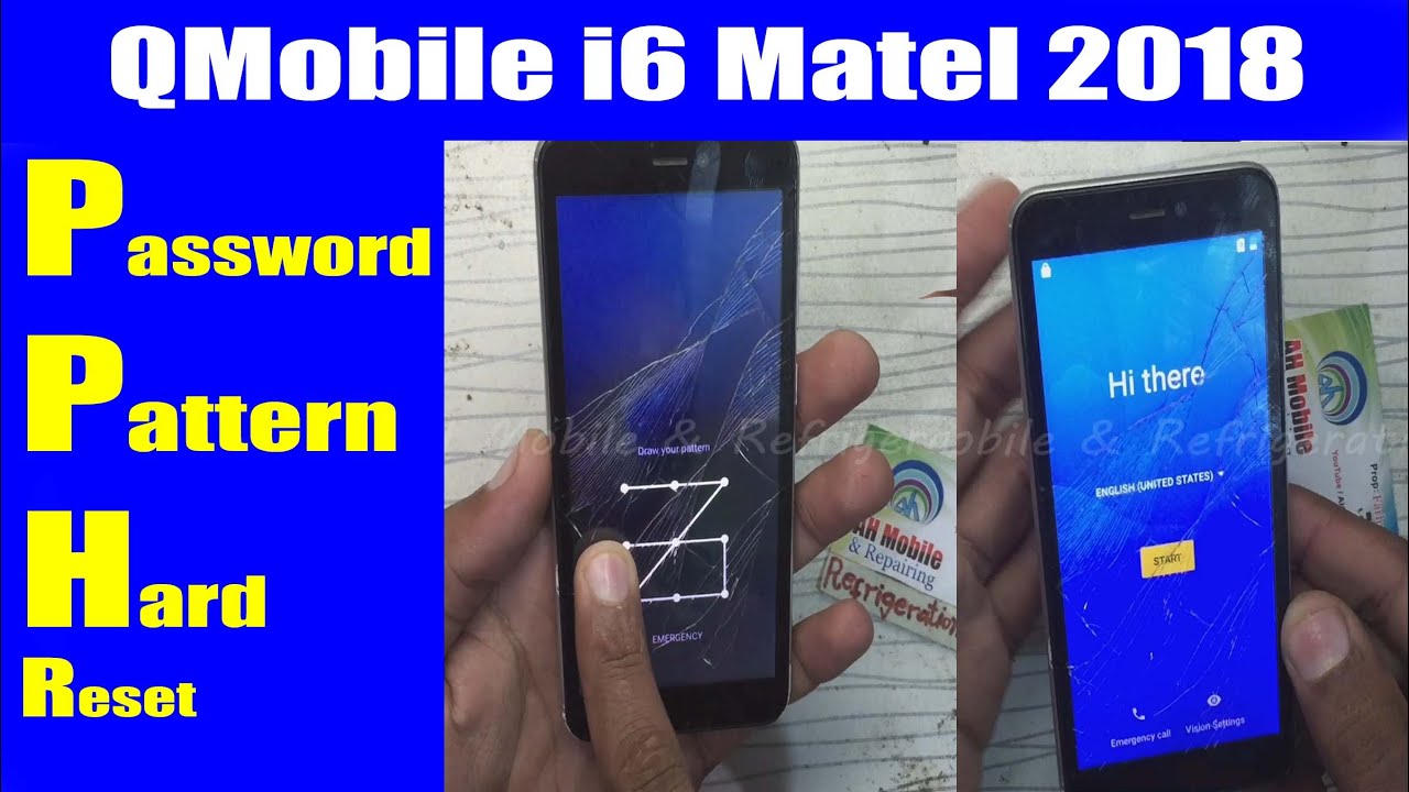 QMobile i6 Metal 2018 Password Pattern Unlock Hard Reset