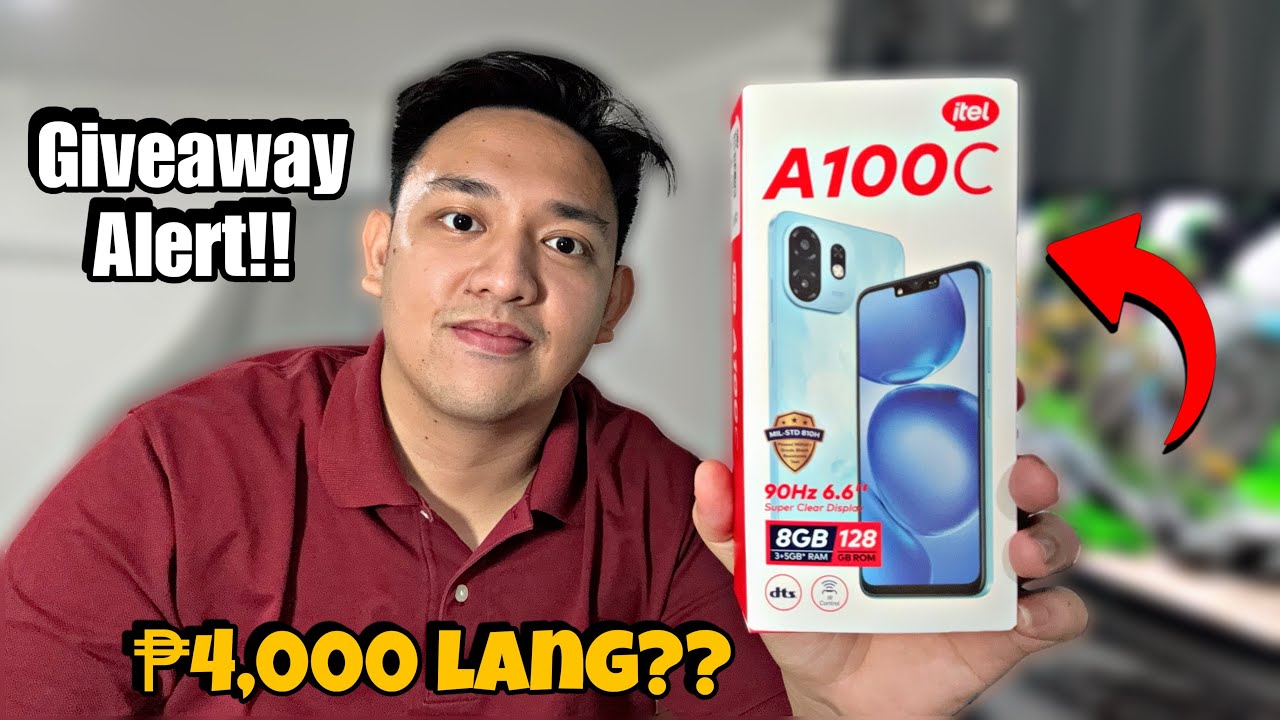 ITEL A100C QUICK REVIEW!! + GIVEAWAY!! 