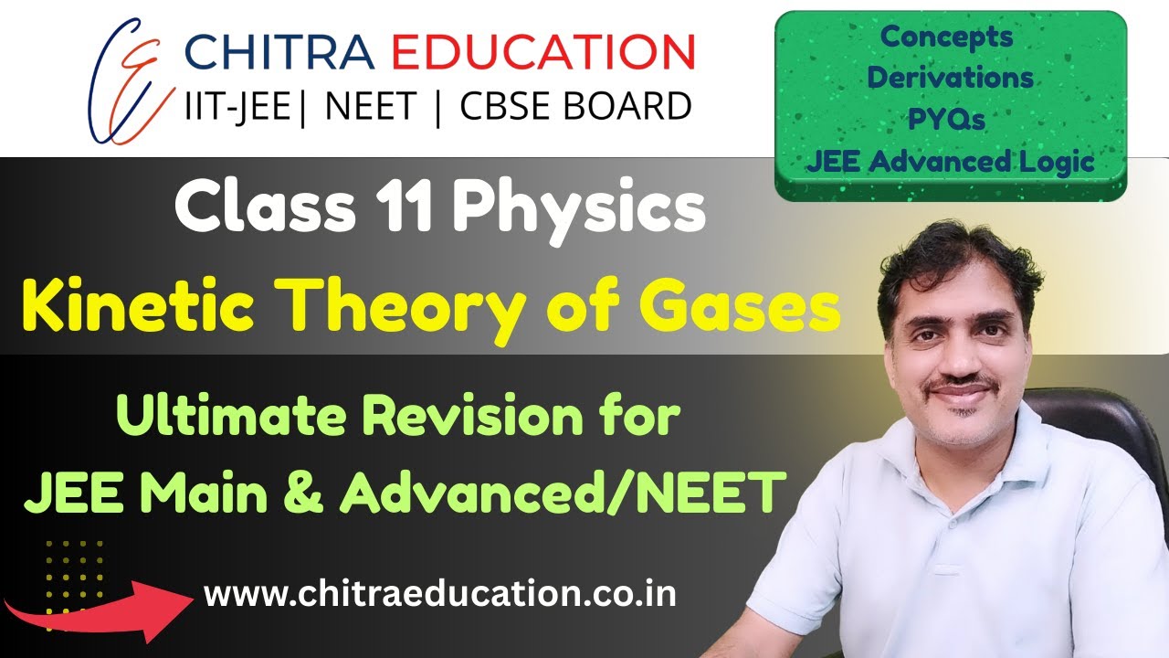 L-1 Kinetic Theory of Gases | Complete Concept + JEE Main & Advanced Problems | Class 11 Physics