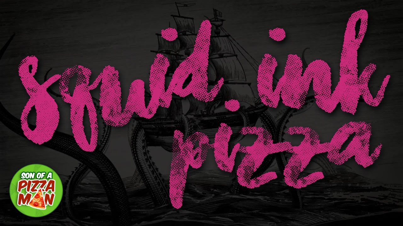 Recipe | Squid Ink Pizza