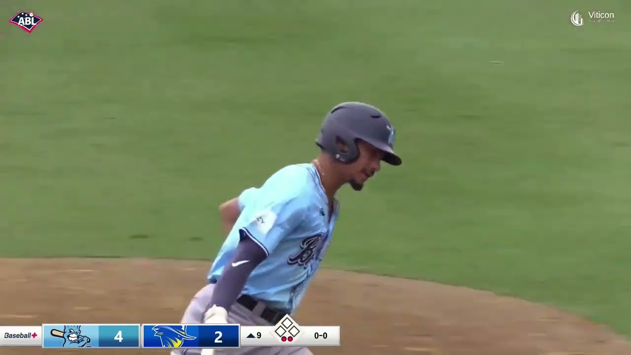 Anthony Huezo with 2-run home run for the Sydney Blue Sox