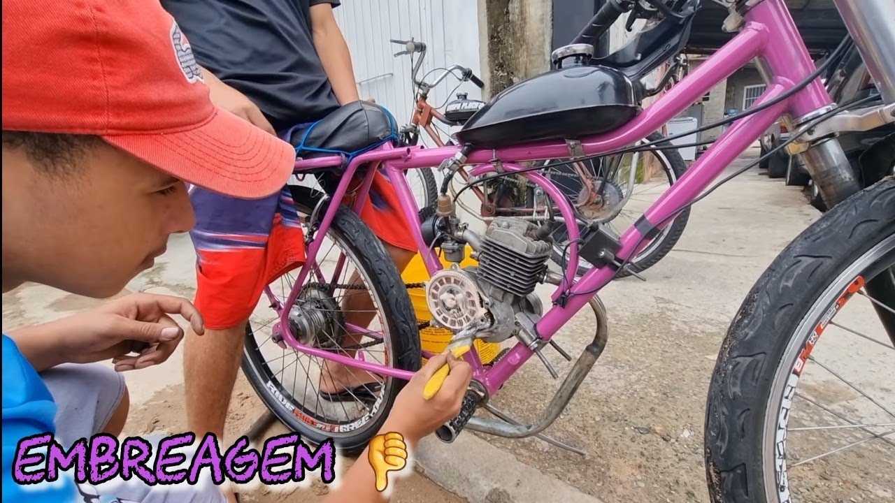 EMBREAGEM FICOU RUIM, BRUNO ARRUMOU E FOI PARA O GRAU DE MOTORIZADA