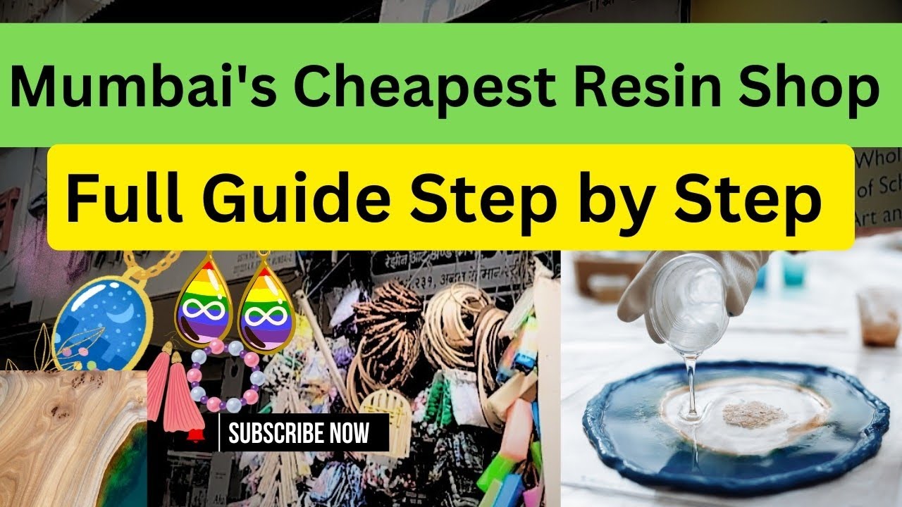 Mumbai's Resin Material Shop | where To Buy Resin | Cheapest Resin Shop Of Mumbai | Resin Art
