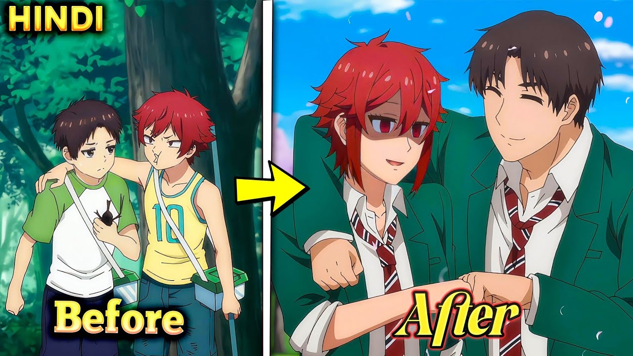 The Most Popular Girl in School Falls in Love with the Otaku Nerd | Hindi