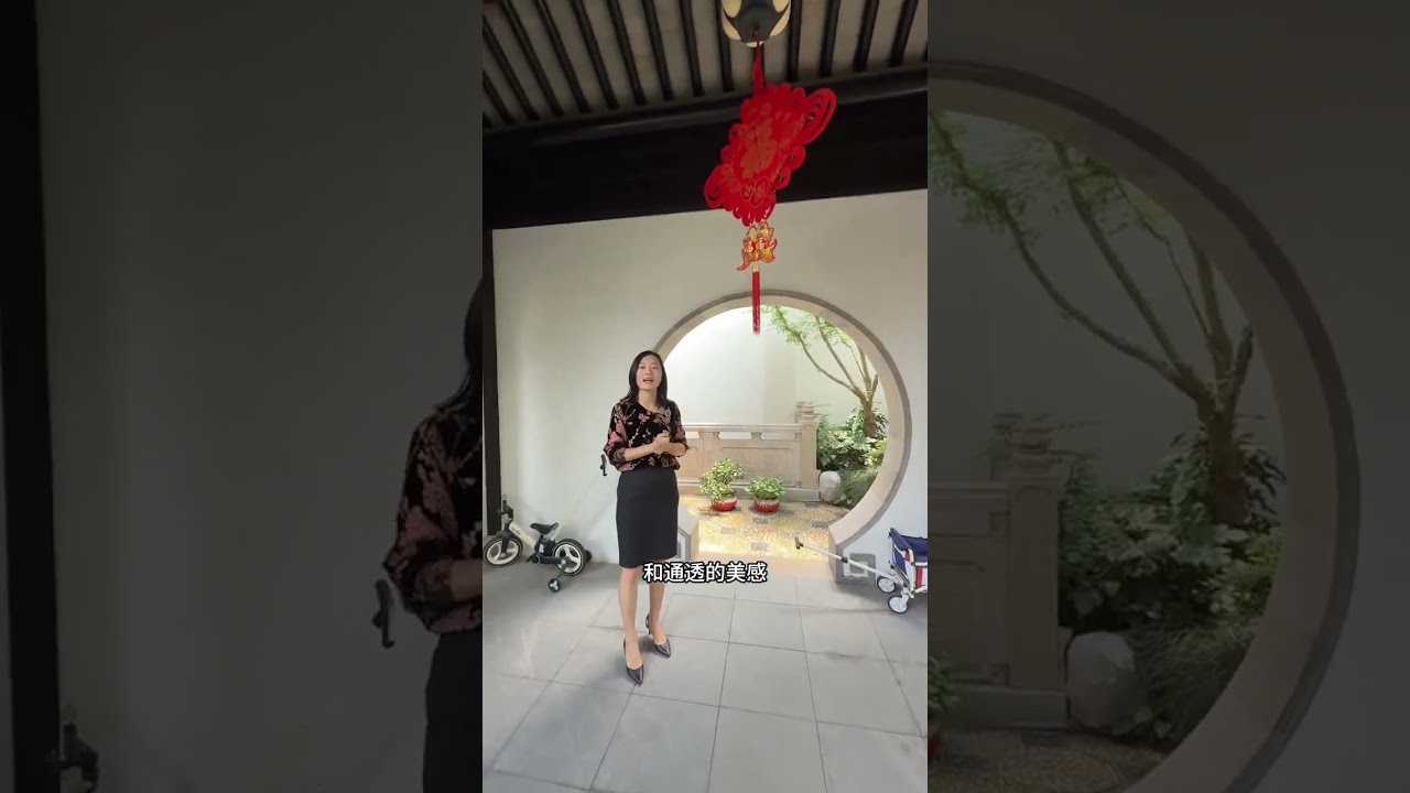 苏州桃花源中式园林别墅??简直太棒了 #中式庭院 #中式园林 #合院别墅
