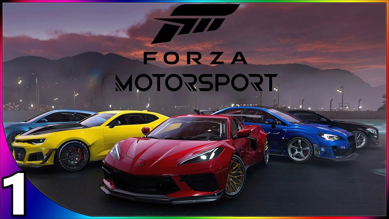 FORZA MOTORSPORT Let's Play Part 1 Gameplay Walkthrough Playthrough