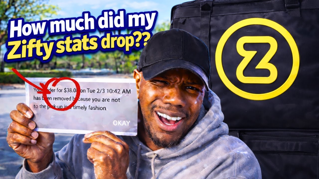 Zifty order got removed.. Stats cooked? | Gig work ride a long ep. 14