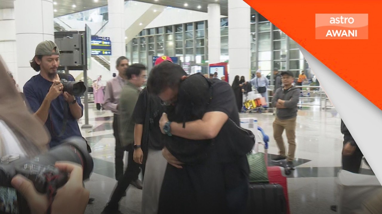Rakyat Malaysia terkandas pulang selamat, keluarga luah rasa syukur