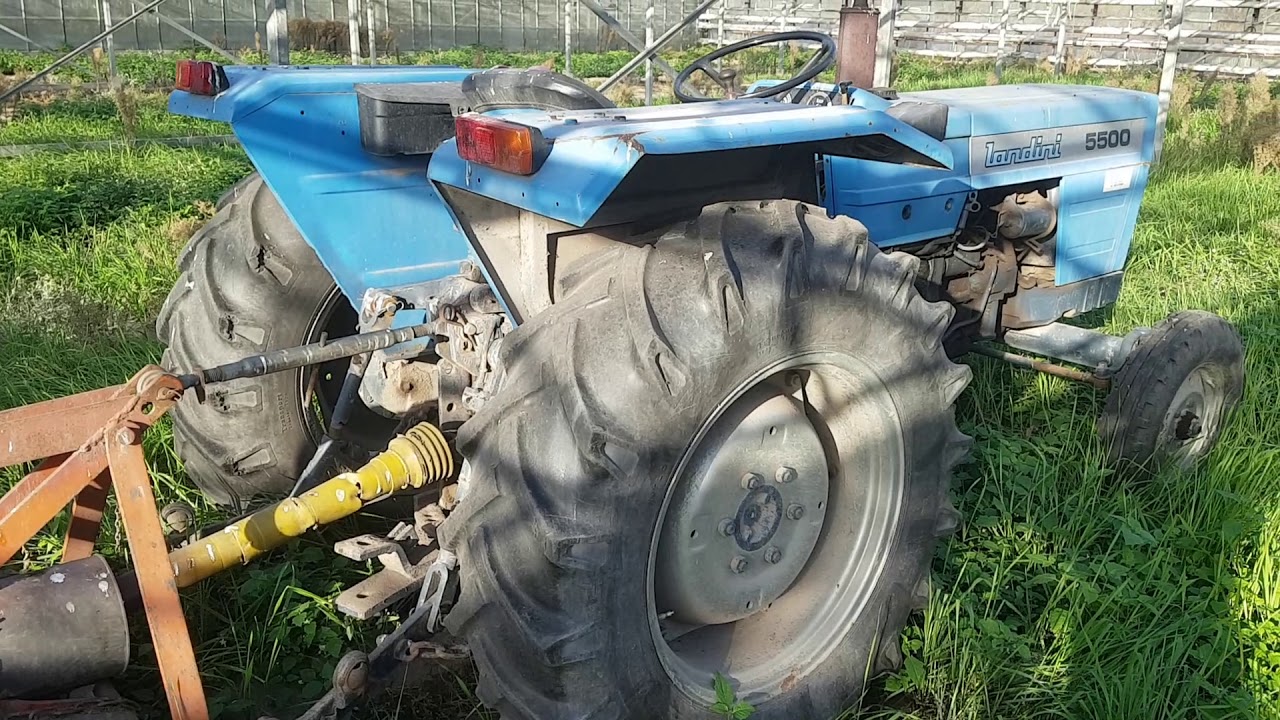 The Landini 5500 tractor