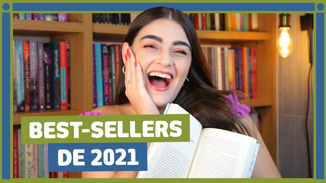 OS LIVROS MAIS VENDIDOS DE 2021 (No Brasil)📚
